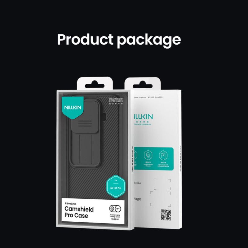 Deksel Xiaomi 15t Pro Camshield Pro-serien Nillkin Beskyttelse Deksel
