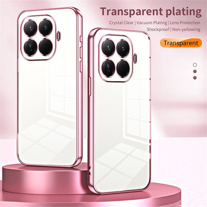 Deksel Xiaomi 15t Pro Ramme Med Metalleffekt Beskyttelse Deksel