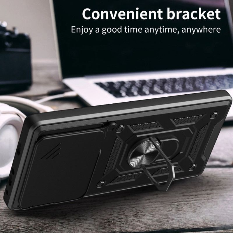 Deksel Xiaomi 15t Pro Skyvedeksel Og Stativ For Kamera Beskyttelse Deksel