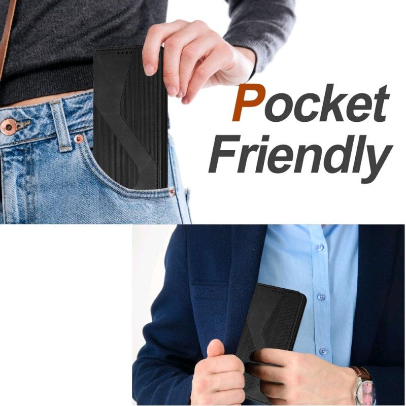 Folio Deksel Lær Xiaomi 15t Pro Mobildeksel S-design