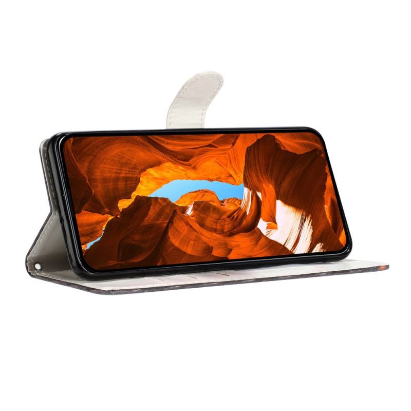 Folio Deksel Til Xiaomi 15t Pro Blå Marmor