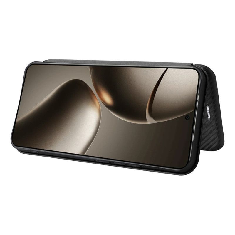 Folio Deksel Til Xiaomi 15t Pro Karbonfiber