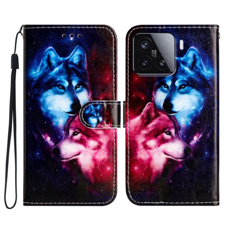 Folio Deksel Til Xiaomi 15t Pro Med To Ulver