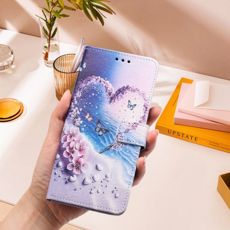 Folio Deksel Xiaomi 15t Pro Hjerte