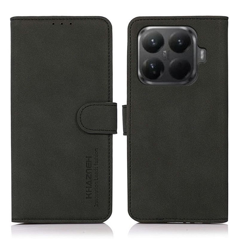 Folio Deksel Xiaomi 15t Pro Khazneh Semsket Skinneffekt Beskyttelse Deksel