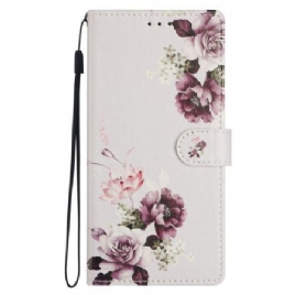 Folio Deksel Xiaomi 15t Pro Lilla Roser