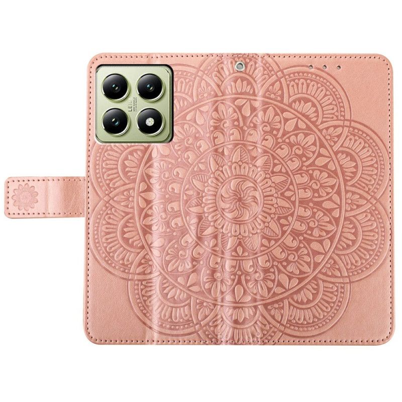 Folio Deksel Xiaomi 15t Pro Mandala Design Beskyttelse Deksel