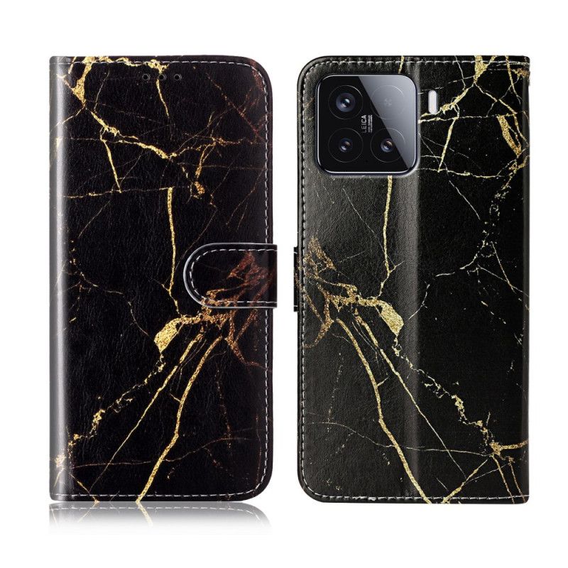 Folio Deksel Xiaomi 15t Pro Marmor Beskyttelse Deksel