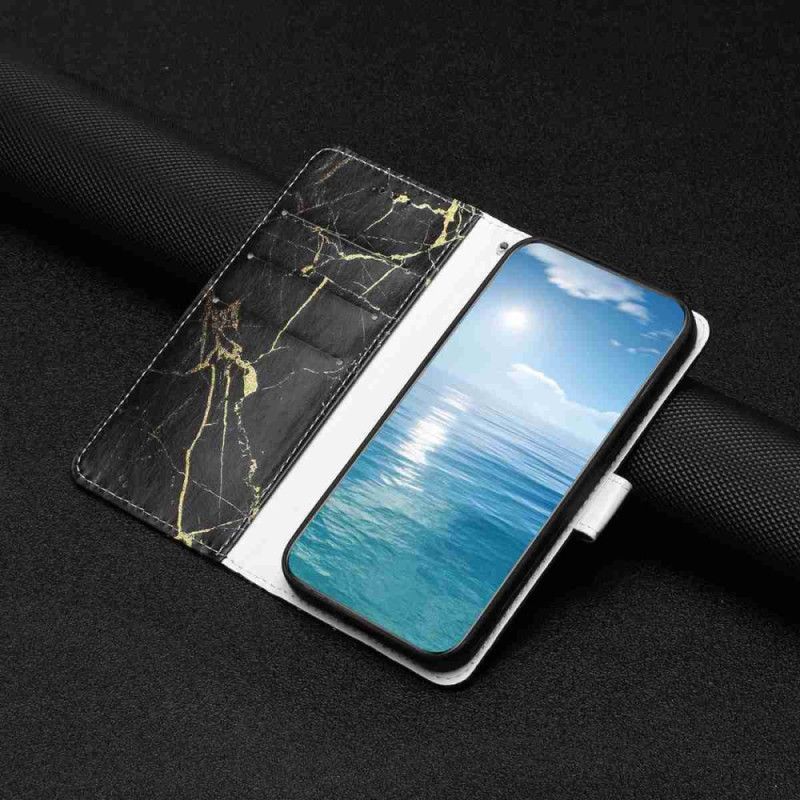 Folio Deksel Xiaomi 15t Pro Marmor Beskyttelse Deksel