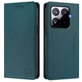 Folio Deksel Xiaomi 15t Pro Rfid-beskyttelse