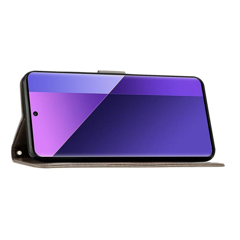 Folio Deksel Xiaomi 15t Pro Små Blomster Beskyttelse Deksel