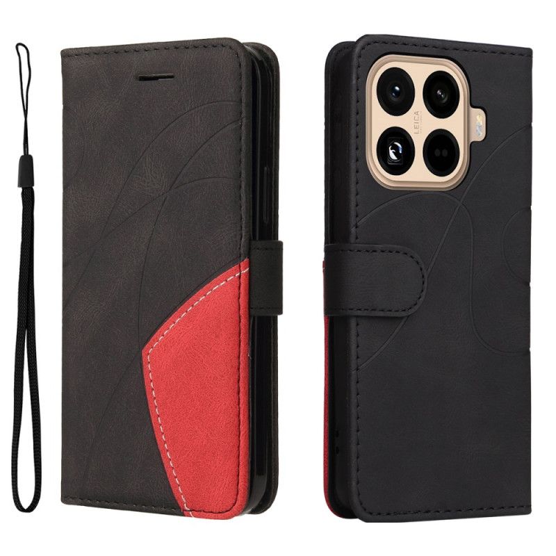 Folio Deksel Xiaomi 15t Pro Tofarget Bølgete