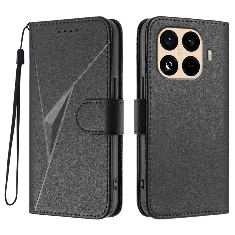 Folio Deksel Xiaomi 15t Pro Trekantmønster