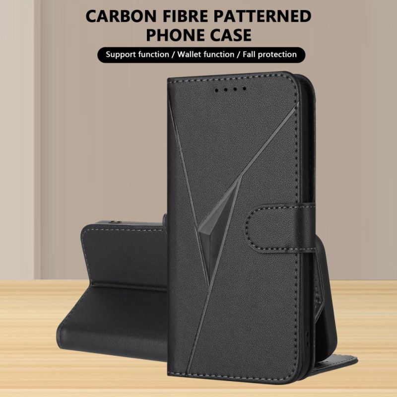 Folio Deksel Xiaomi 15t Pro Trekantmønster