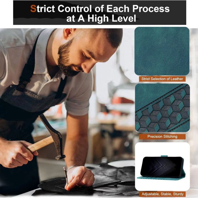 Lærdeksel Folio Deksel Xiaomi 15t Pro Mobildeksel Design 7