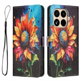 Lærdeksel Folio Deksel Xiaomi 15t Pro Solsikke