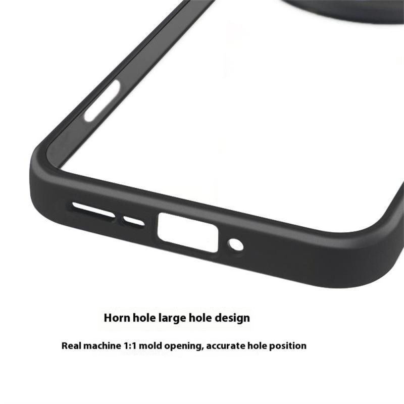 Deksel Oppo Find X8 Pro Gjennomsiktig Med Silikonkanter Beskyttelse Deksel