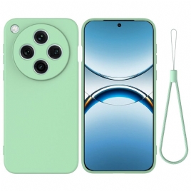 Deksel Oppo Find X8 Pro Mobildeksel Flytende Silikon Med Stropp