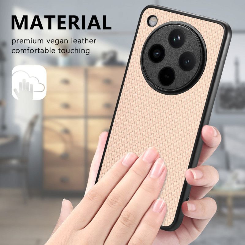 Deksel Oppo Find X8 Pro Mobildeksel Karbonfibertekstur