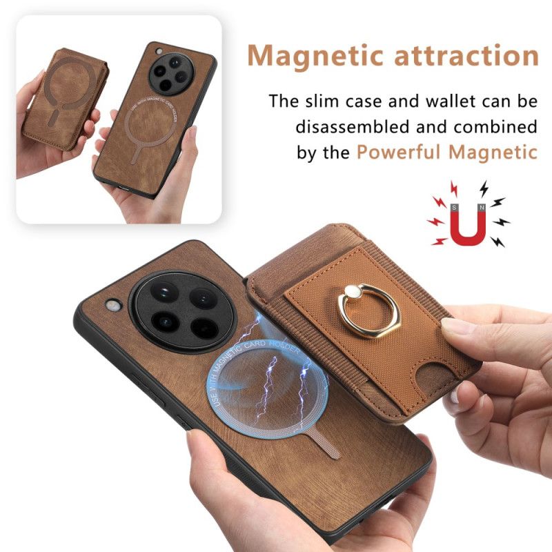 Deksel Oppo Find X8 Pro Vendbar Kortholder