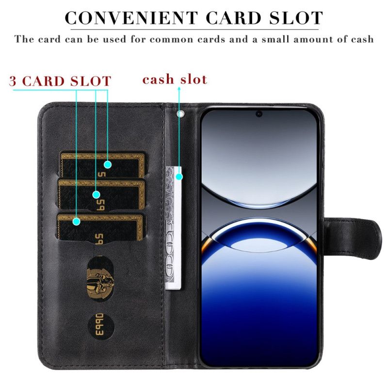 Folio Deksel Oppo Find X8 Pro Lomme Foran Beskyttelse Deksel