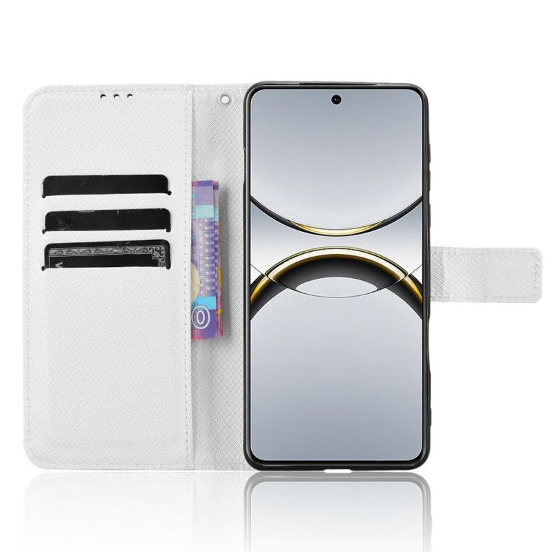 Folio Deksel Til Oppo Find X8 Pro Diamanttekstur