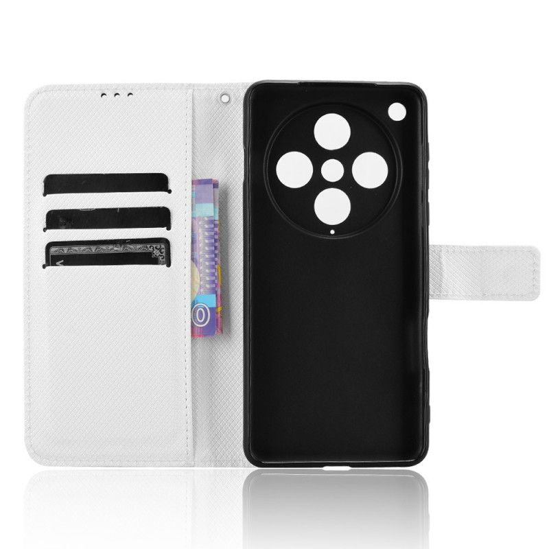 Folio Deksel Til Oppo Find X8 Pro Diamanttekstur