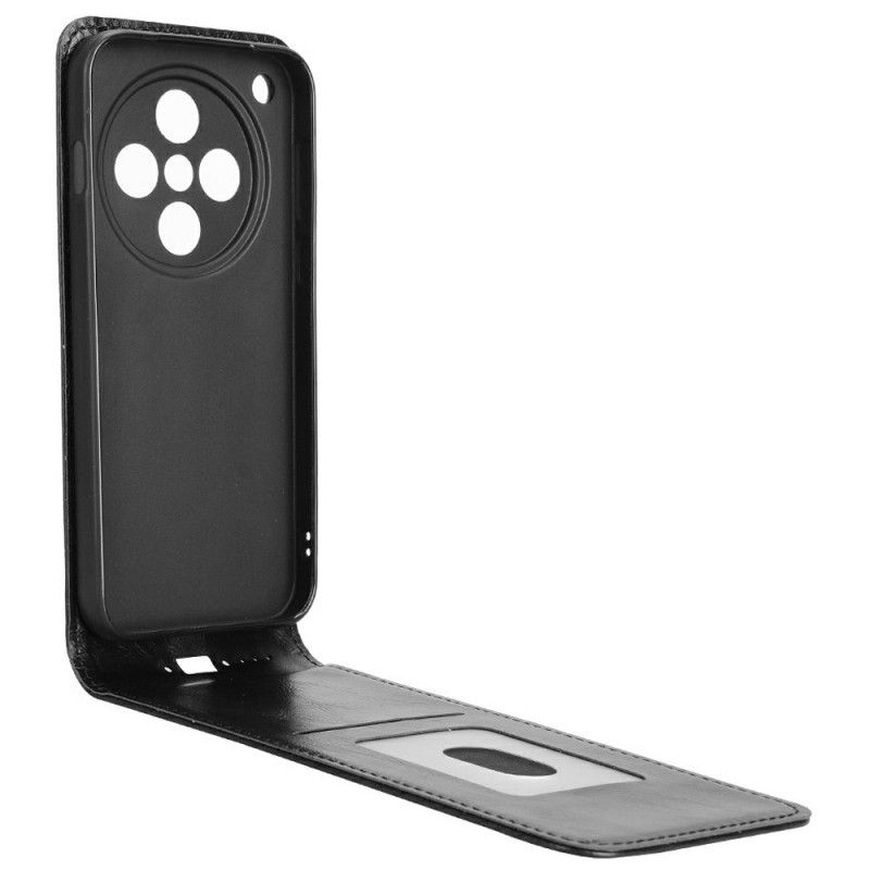 Folio Deksel Til Oppo Find X8 Pro Vertikal Vendbar Imitert Skinn