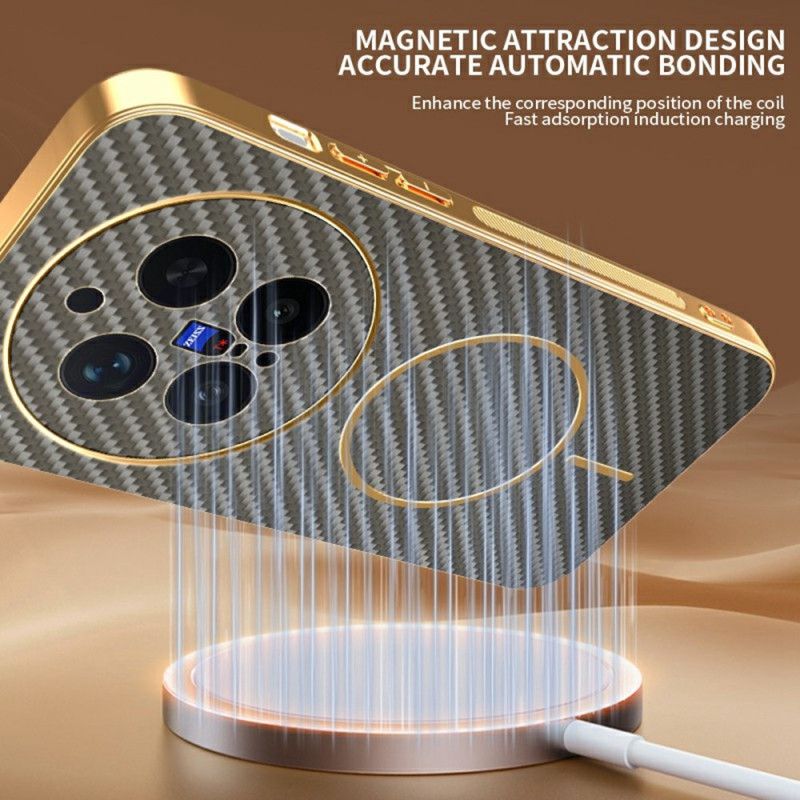 Deksel Vivo X300 Pro Karbonfibertekstur Beskyttelse Deksel