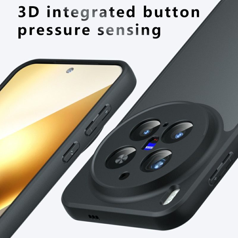 Deksel Vivo X300 Pro Mobildeksel Matt Svart Klar