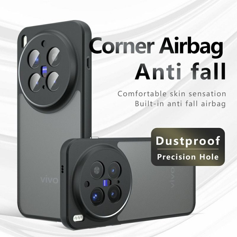 Deksel Vivo X300 Pro Mobildeksel Matt Svart Klar