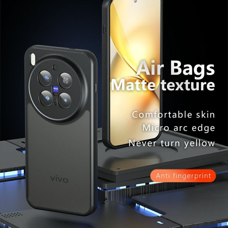 Deksel Vivo X300 Pro Mobildeksel Matt Svart Klar