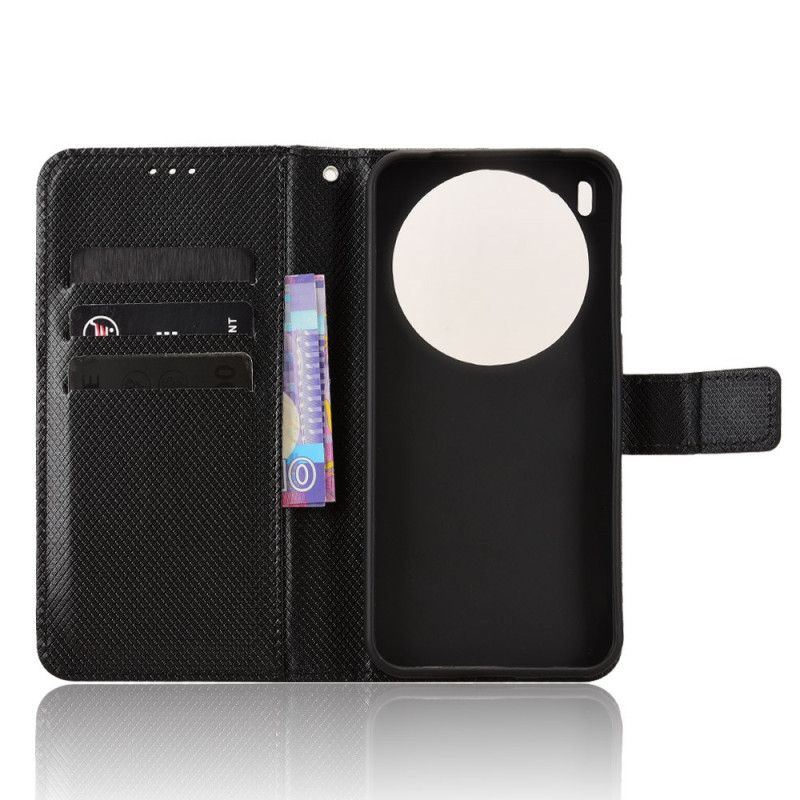 Folio Deksel Vivo X300 Pro Diamanttekstur Beskyttelse Deksel