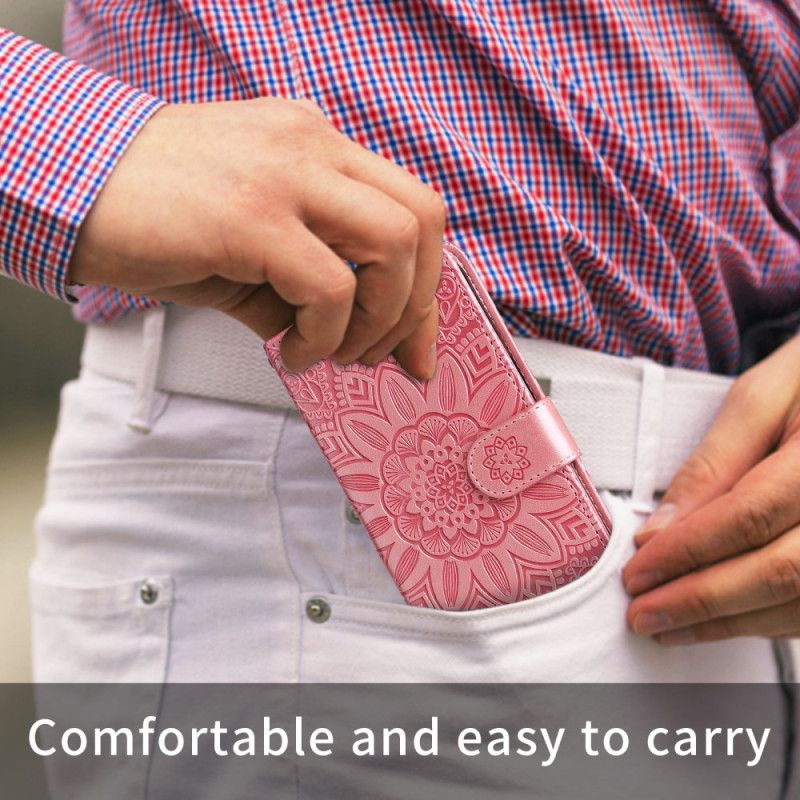 Folio Deksel Vivo X300 Pro Solsikkemønster Beskyttelse Deksel