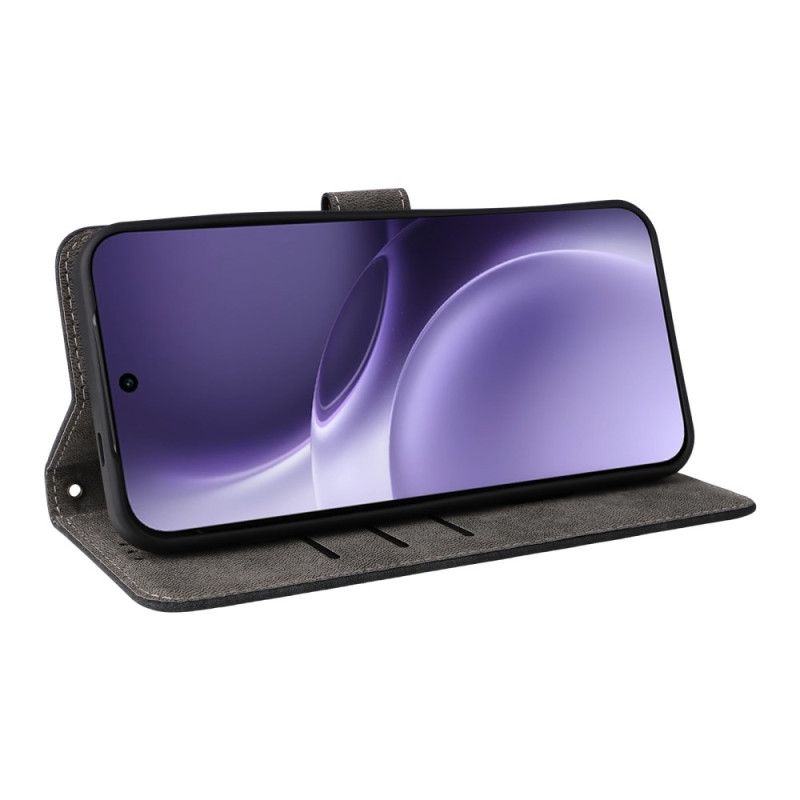 Lærdeksel Folio Deksel Vivo X300 Pro Mobildeksel Rfid-beskyttelse I Læreffekt