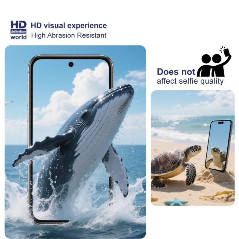 Skjermbeskytter I Herdet Glass For Vivo X300 Pro Med Monteringsramme (fingeravtrykkslåsing)