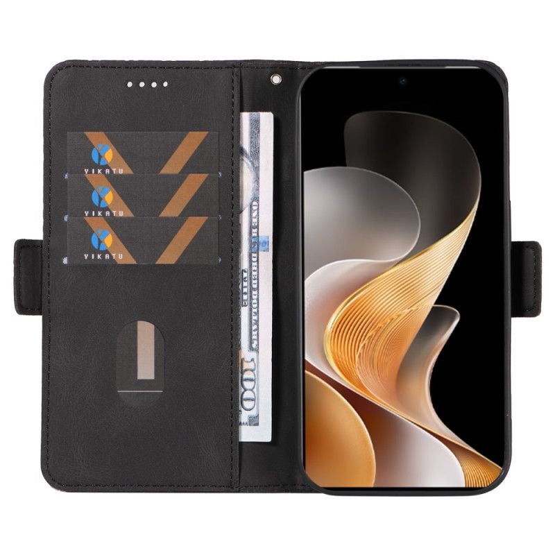 Folio Deksel Vivo V40 5g Diamantmønster Beskyttelse Deksel