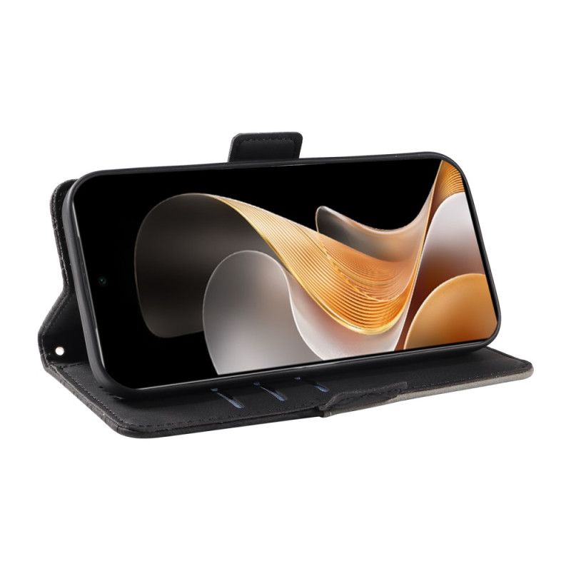 Folio Deksel Vivo V40 5g Diamantmønster Beskyttelse Deksel