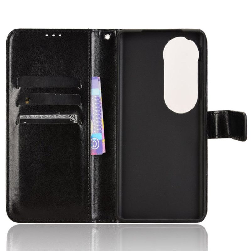 Folio Deksel Vivo V40 5g Prangende Kunstskinn