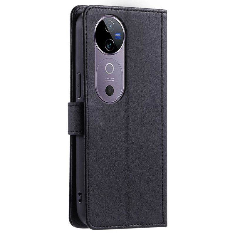 Folio Deksel Vivo V40 5g Vattert Med Stropper Beskyttelse Deksel