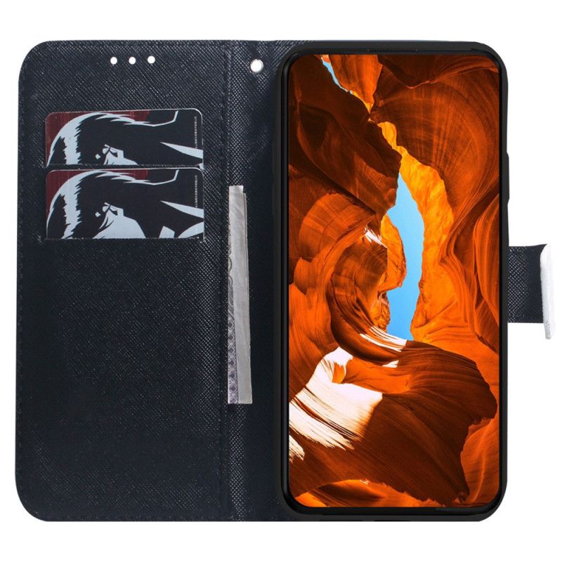 Folio Deksel Oppo Reno 12f 5g Valpedrøm Beskyttelse Deksel