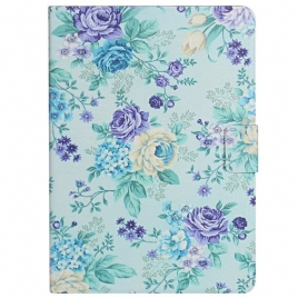 Folio Deksel Til Samsung Galaxy Tab A8 (2021) Blomster Blomster Blomster