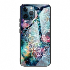 Deksel Til iPhone 13 Pro Max Mandala I Herdet Glass