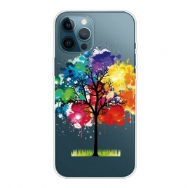 Deksel Til iPhone 13 Pro Max Transparent Akvarelltre