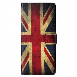 Folio Deksel Til iPhone 13 Pro Max Englands Flagg