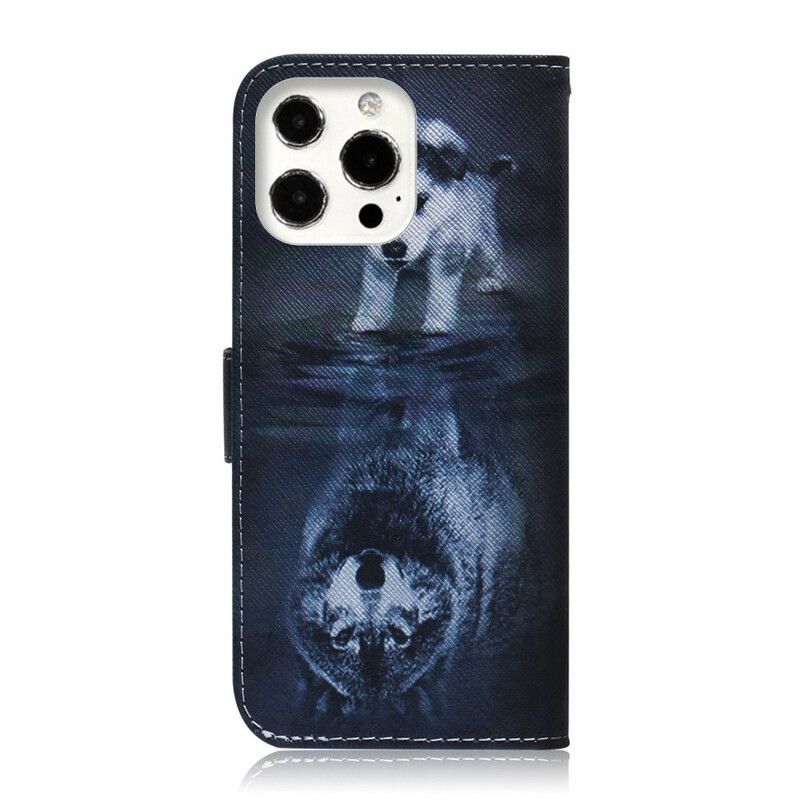 Folio Deksel Til iPhone 13 Pro Max Ernesto The Wolf