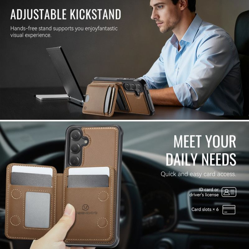 Deksel Samsung Galaxy S26 Plus Avtakbar Kortholder Jeehood