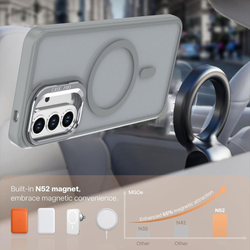 Deksel Samsung Galaxy S26 Plus Magnetisk Sammenleggbart Stativ