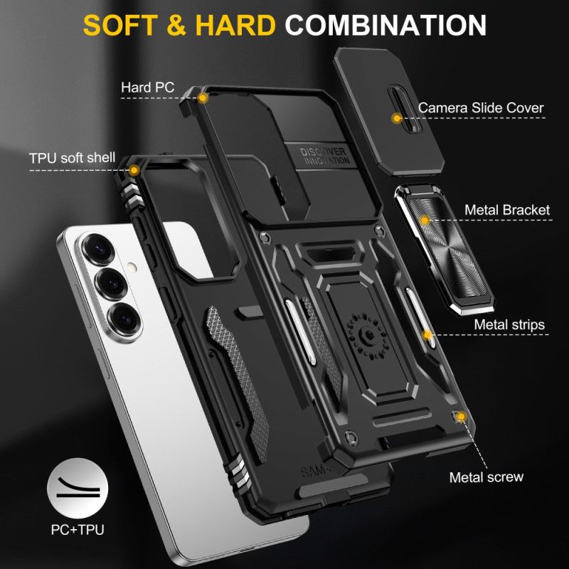 Deksel Samsung Galaxy S26 Plus Skyvbar Linsebeskytter