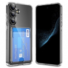 Deksel Til Samsung Galaxy S26 Plus Gjennomsiktig Med Kortholder